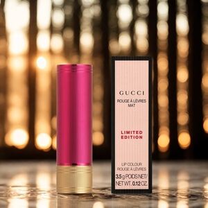 GUCCI ROUGE À LÈVRES MAT LIMITED EDITION LIP COLOUR 3.5 G POIDS NIB NWT